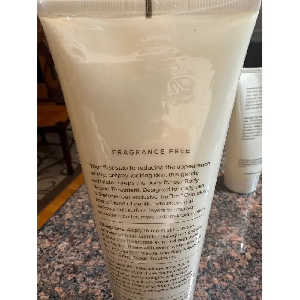 Crepe Erase Body & Facial Refining Exfoliant Fragrance Free Sealed